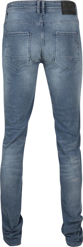 No Excess - Jeans 710 Grey Blue - Maat W 34 - L 34 - Slim-fit | bol.com
