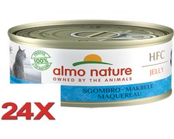 Almo Nature HFC - Kattenvoer - Jelly Makreel - 24x70gr