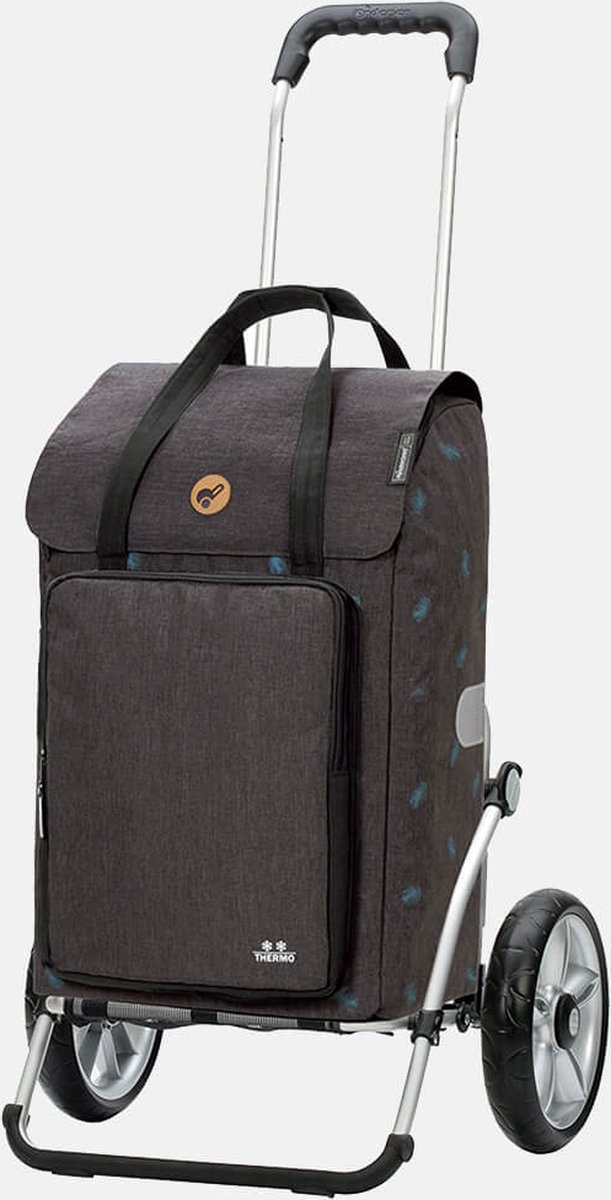 Andersen Royal Shopper Ivar (kogellager) boodschappentrolley antraciet