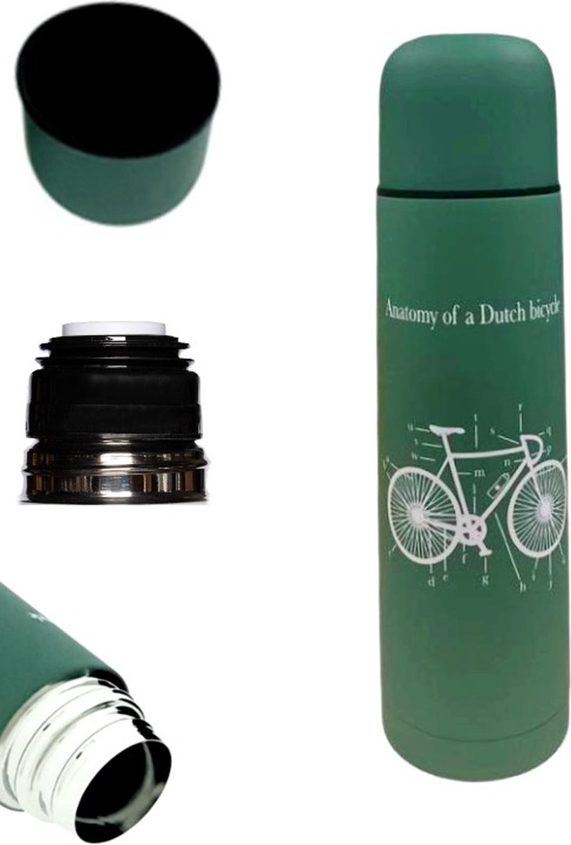 Retulp Dutchie - Thermosbeker - 500 ml - Green Bicycle