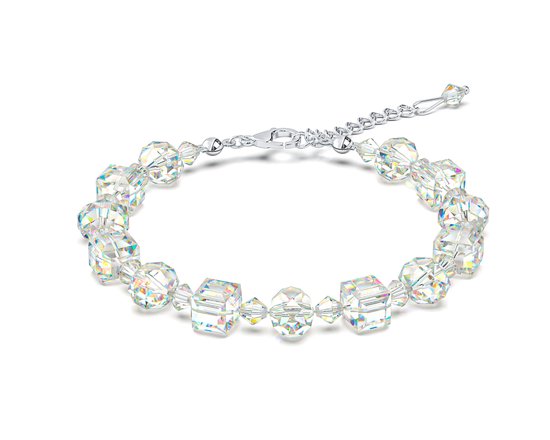 Malinsi Bracelet Femme - Effet Cristal - Ajustable 17 à 21cm - Bracelets  Argent -... | bol.com
