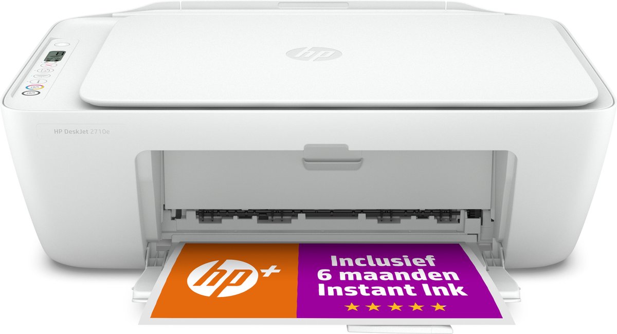 Zeeman dubbellaag lavendel HP DeskJet 2710e - All-in-One Printer - Instant Ink | bol.com