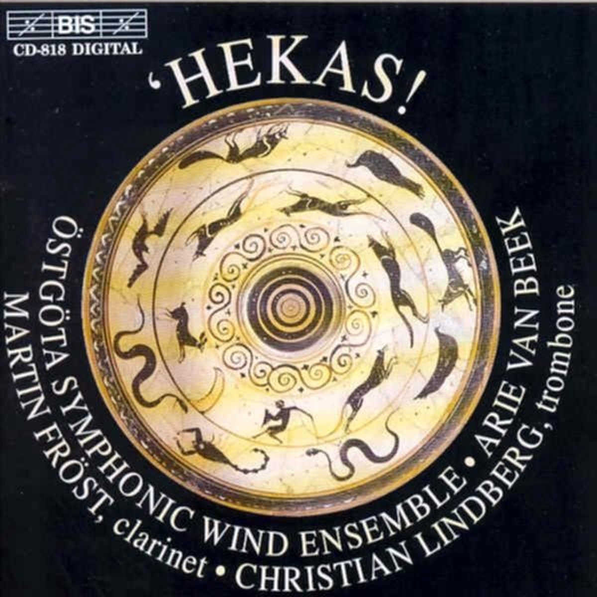 Arie van Beek, Martin Fröst, Christian Lindberg - Hekas! (CD)