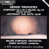 Malmö Symphony Orchestra, James DePreist - Prokofiev: Symphony No.4/Lieutenant Kijé Suite (CD)