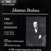 Elisabeth Westenholz & Christoph Henkel - Brahms: The Cello Sonatas (CD)