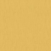 Uni kleuren behang Profhome 968586-GU textiel behang gestructureerd in used-look mat geel koolzaadgeel 5,33 m2