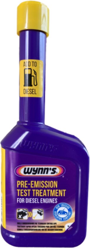 Wynn’s Pre-Emission Test Treatment voor Diesel 325ml