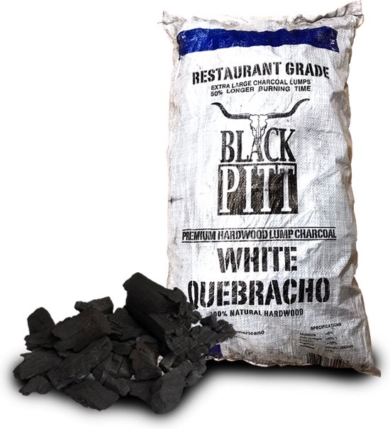 Houtskool White Quebracho pallet - 495kg voor bbq | bol.com