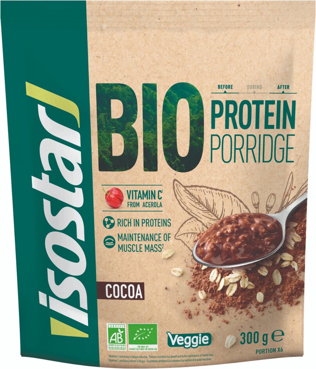 Goedkoopste Bio protein porridge cacao 300g