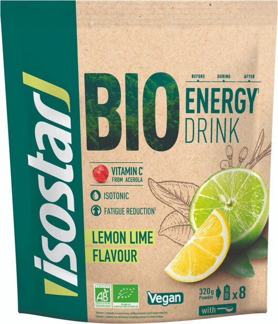 Bio energy drink lemon/lime 320g