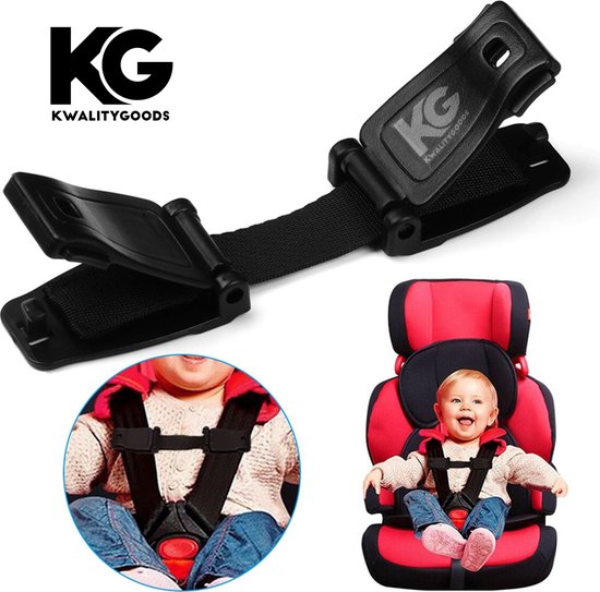 Bellamo®: Clip ceinture pour siège auto sécurité bébé et enfant (17cm) -  ceinture de