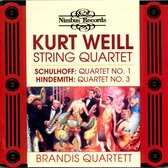 Brandis Quartett - Schulhoff, Hindemith, Weill: String (CD)