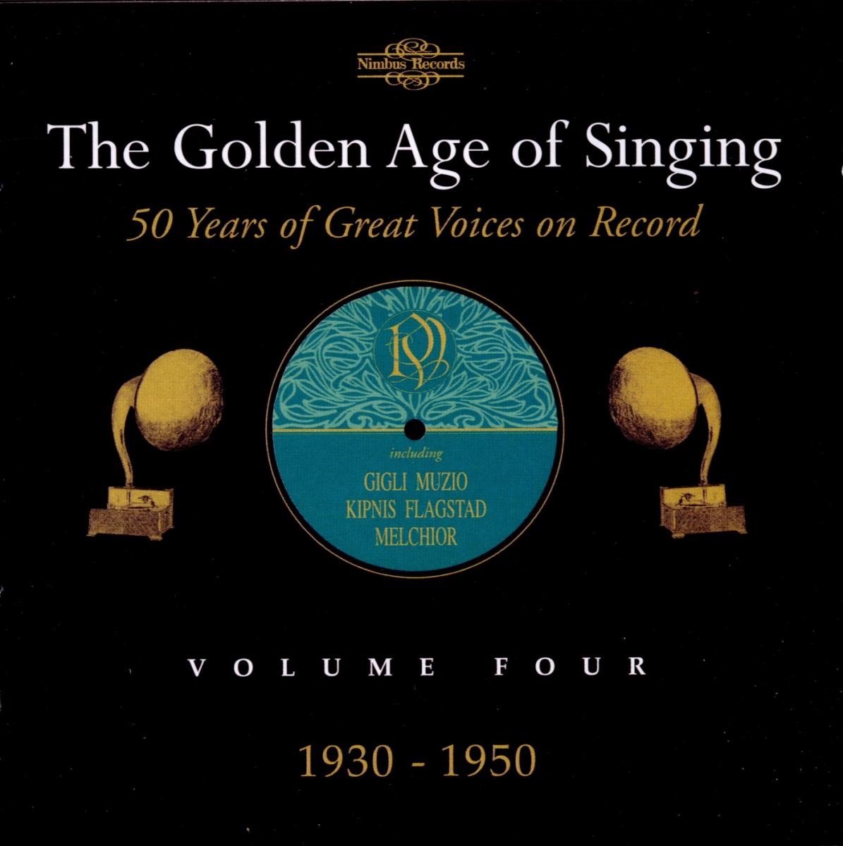 Various Artists - The Golden Age Of Singing Volume 4, 1930-1950 (2 CD)