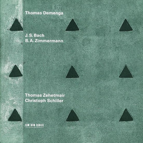 Thomas Demenga, Thomas Zehetmair, Christoph Schiller - J.S. Bach | B.A. Zimmermann (CD)