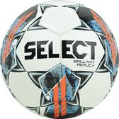 Select Brillant Replica Ball BRILLANT WHT-BLK, Unisex, Wit, Bal naar voetbal, maat: 3