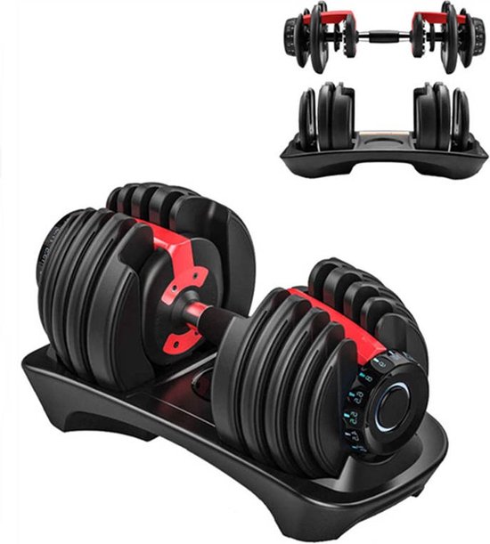 Bowflex SelectTech 552i Dumbbells - Verstelbaar 2-24 kg - Bol
