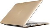 Mobigear - Laptophoes geschikt voor Apple MacBook Air 13 Inch (2010-2019) Hoes Hardshell Laptopcover MacBook Case | Mobigear Metallic - Goud - Model A1369 / A1466