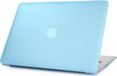 Mobigear Laptophoes geschikt voor Apple MacBook Air 13 Inch (2010-2019) Hoes Hardshell Laptopcover MacBook Case | Mobigear Matte - Babyblauw - Model A1369 / A1466