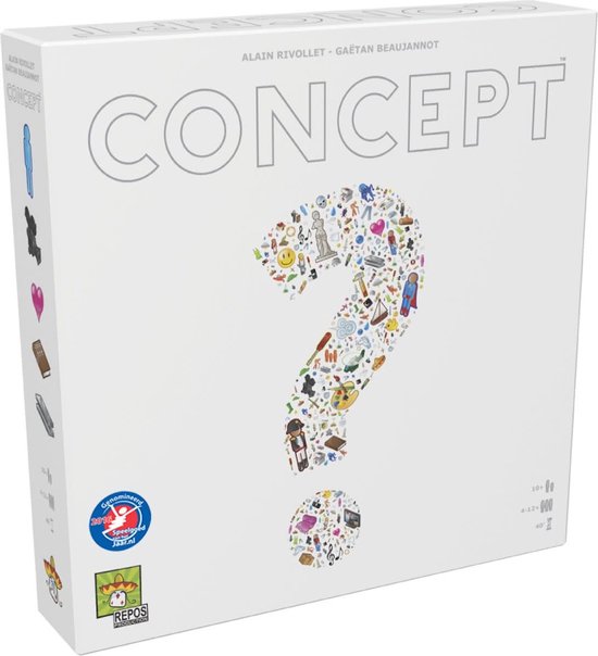 Gezelschapsspel: Concept - Bordspel, uitgegeven door Repos Production