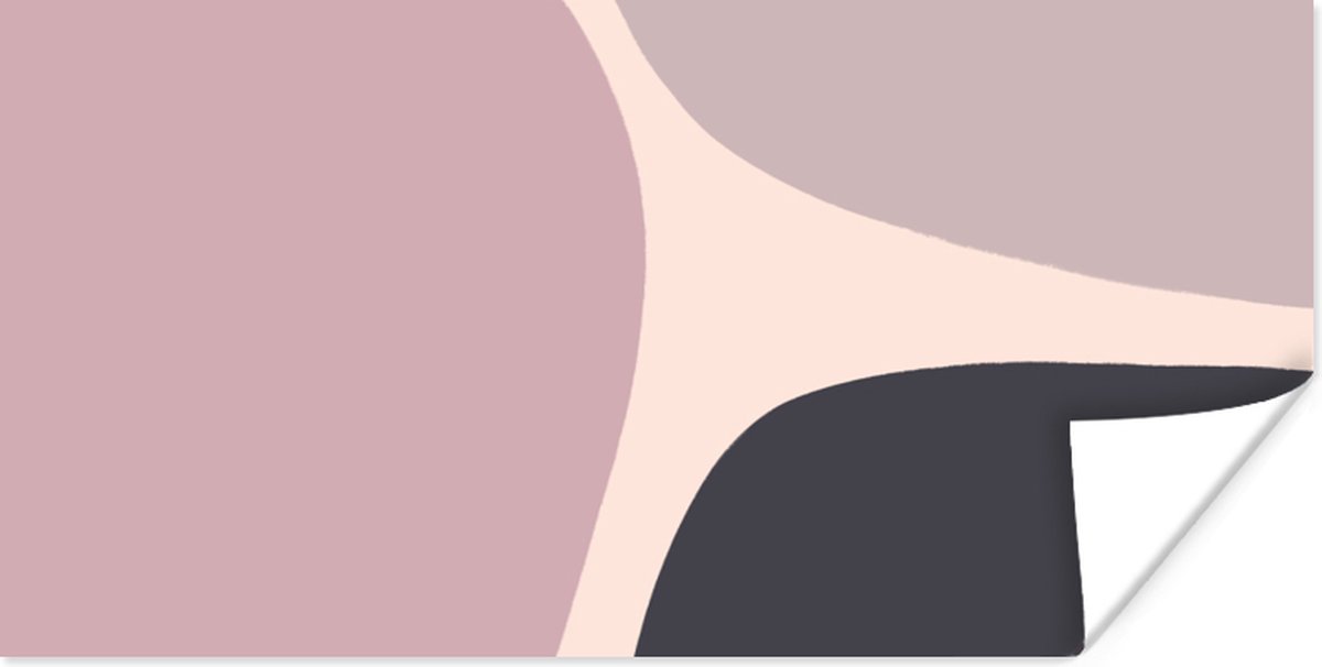Poster Pastel - Design - Minimalisme - 150x75 cm