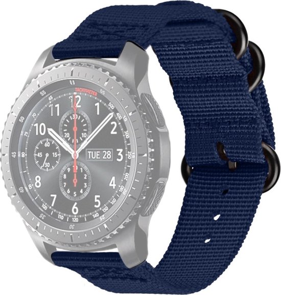 Bracelet de montre en nylon pour Garmin Vivoactive 3, bracelet