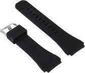 Bracelet en Siliconen (noir), adapté pour Samsung Gear S3 Classic & Gear S3 Frontier