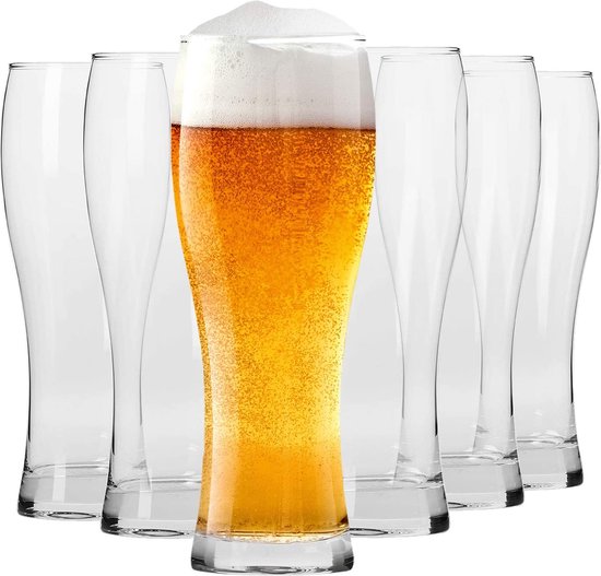 Krosno Bierglazen - Speciaal bier - 500 ml - 4 stuks cadeau geven
