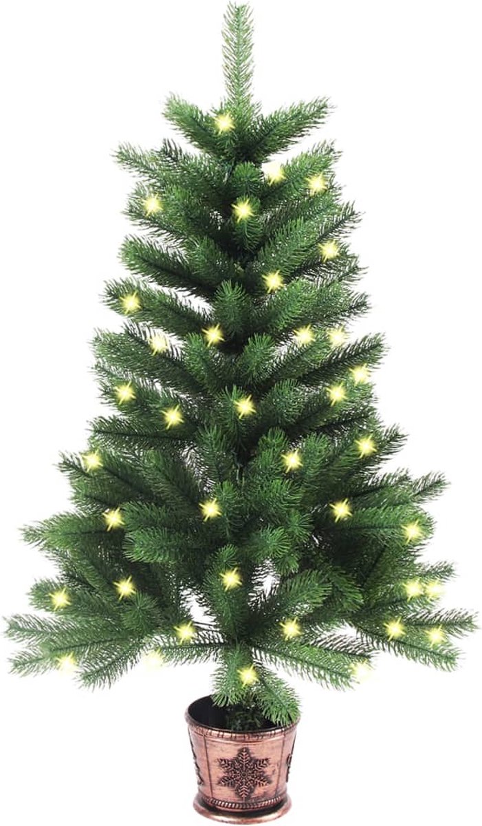 VidaLife Kunstkerstboom met LED's 65 cm groen
