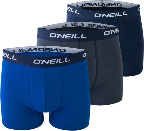 O'Neill - Heren Boxershorts - 3-pack - blauw - maat XL