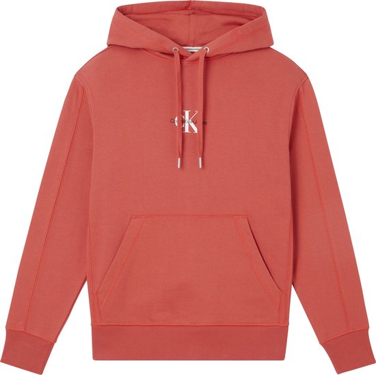 Hooded Sweater Monogram Logo Red (J30J319698 - XLV)