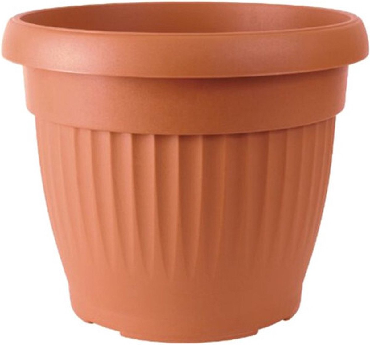 Decoratieve bloempot Terra Terra D30cm H23.5cm terracotta