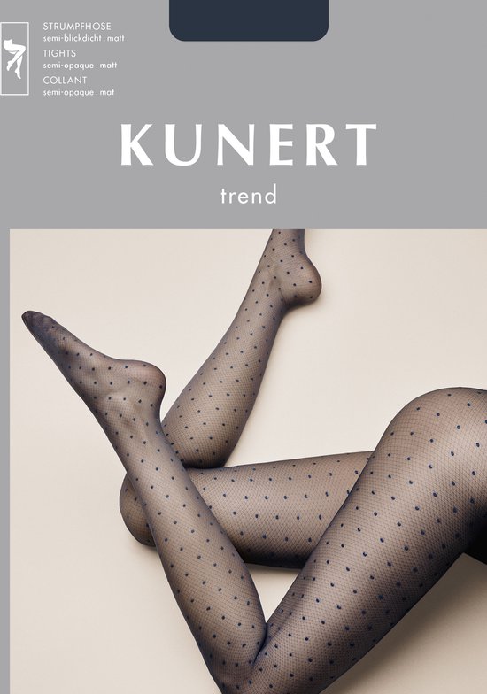 Kunert DATELESS Dames Panty - Mystic Blue - Maat 38/40 | bol.com