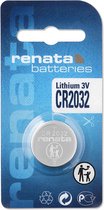 Renata Lithium Batterij - Knoopcel - CR2032 - 1 stuks - 3V - Made in China