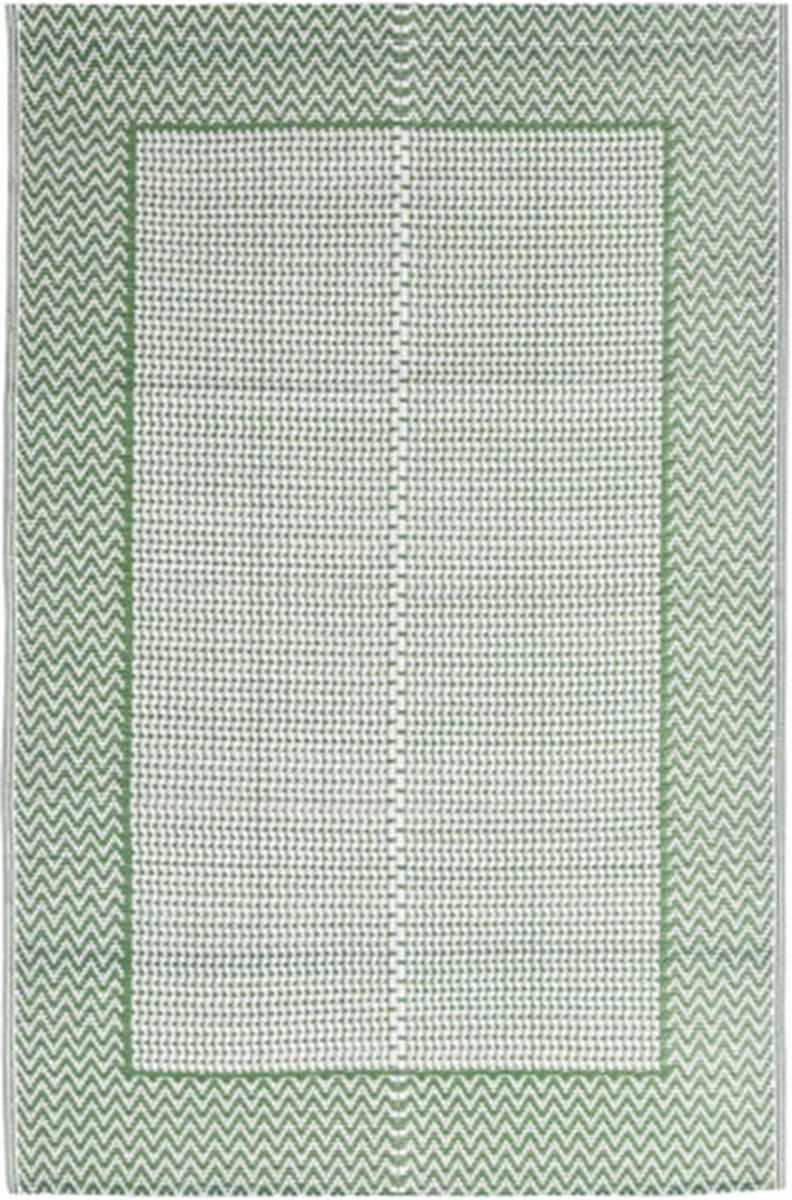 vidaXL - Buitenkleed - ARAKIL - 190x290 - cm - polypropeen - groen