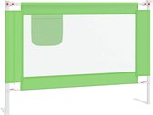 vidaXL Bedhekje peuter 90x25 cm stof groen