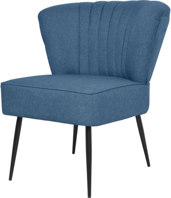Chaise cocktail bleu