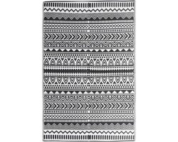 vidaXL - Buitenkleed - ARAKIL - 160x230 - cm - polypropeen - zwart