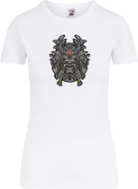 Klere-Zooi - Japanese Samurai Tattoo - Dames T-Shirt - 3XL