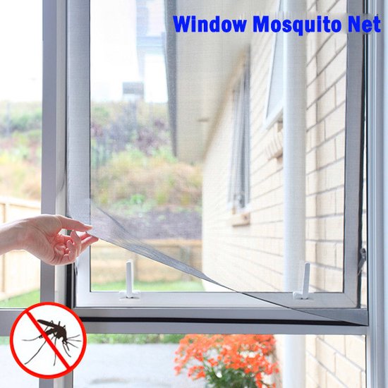 Moustiquaire de fenêtre - Anti-moustique - Moustiquaire de fenêtre - 100 x  120 cm | bol.com