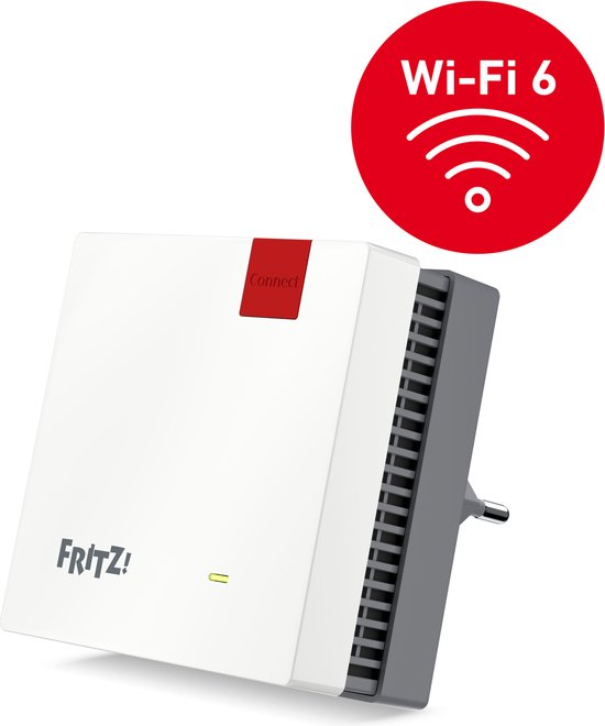 mengen Zeldzaamheid paneel AVM FRITZ!Repeater 1200 AX - WiFi Versterker - 2400 Mbps | bol.com