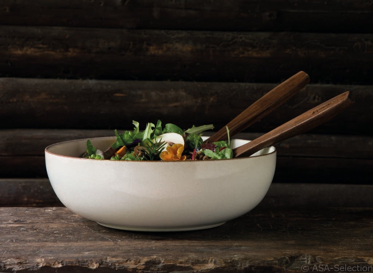 ASA Selection saisons saladier denim, assiette à salade, bol, grès 22 cm