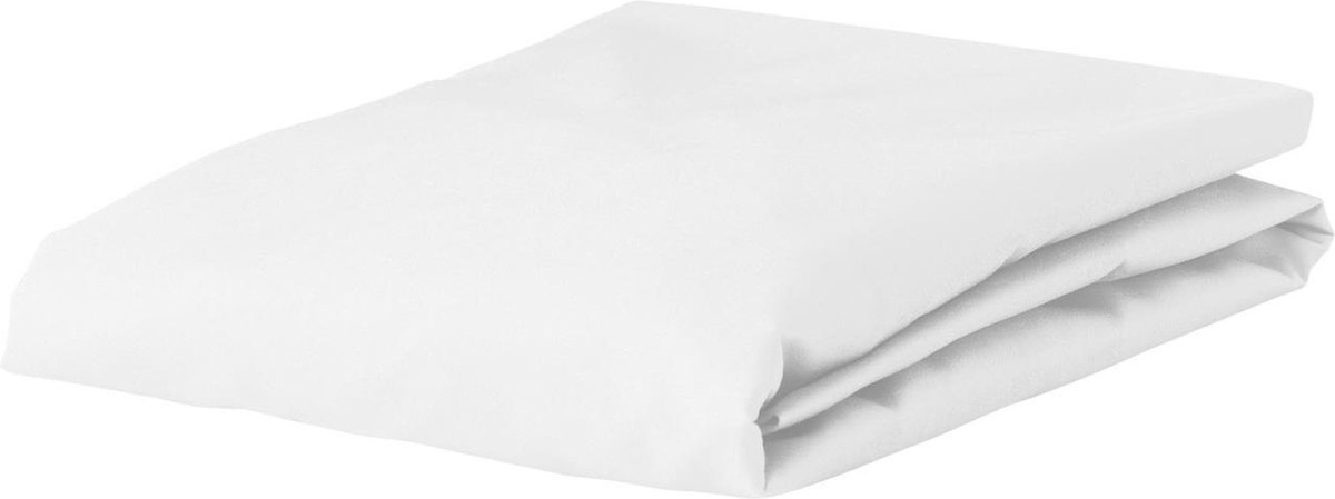 Essenza Satin Topper Hoeslaken Wit - 160x200 cm