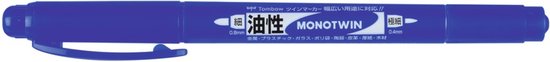 Tombow Feutre double MONO twin, bleu