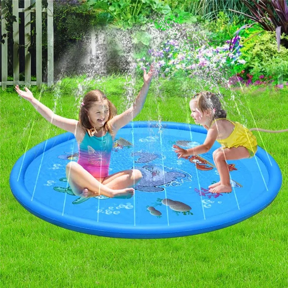 Watersproeier voor kinderen, sprinkler outdoor spelletjes voor kinderen, gazonsproeier, kinderen, tuinspeelgoed, buiten, waterspel, outdoor speelgoed vanaf 3, 4, 5, 6, 7, 8 jaar, jongens en meisjes