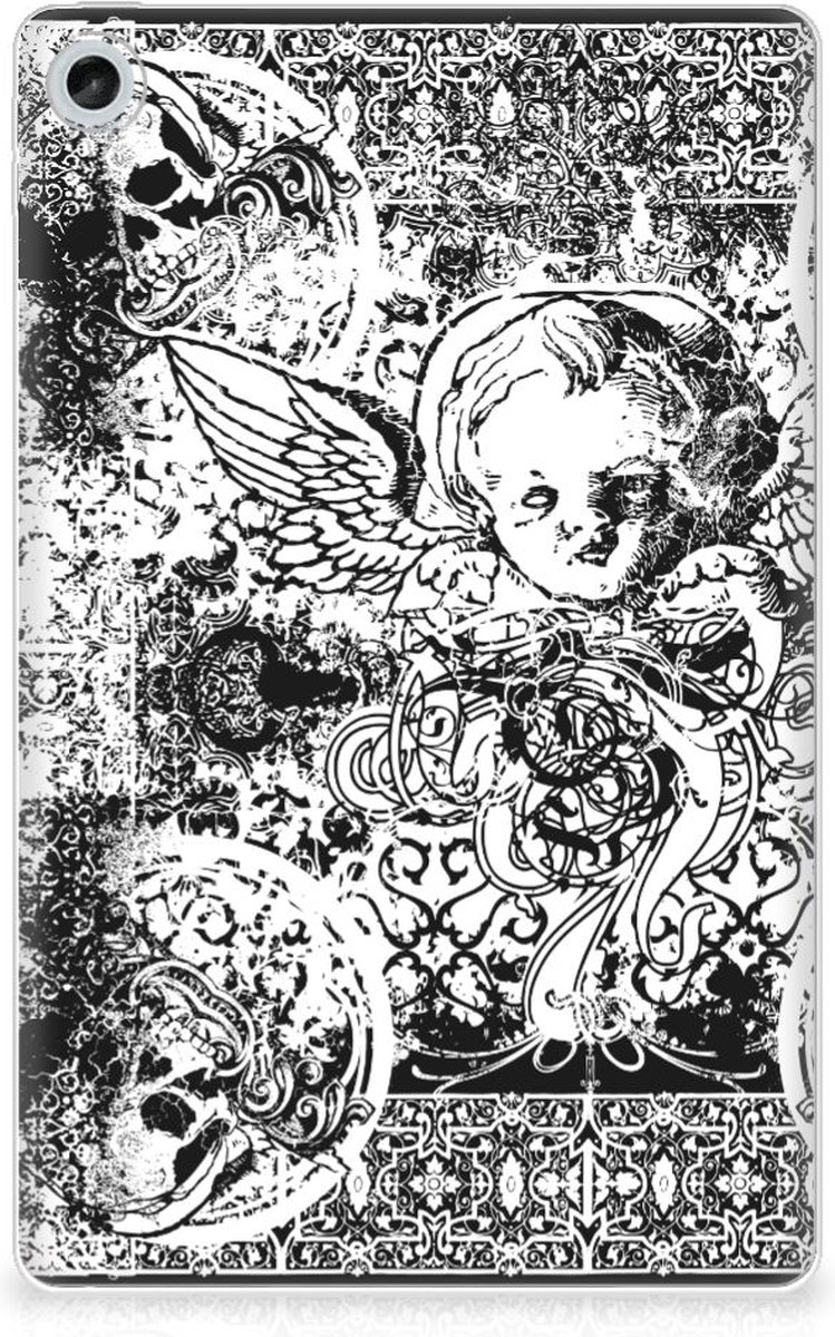 Tablet BackCover Lenovo Tab M10 Plus (3e generatie) Skulls Angel