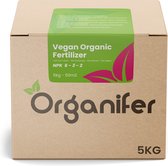 Granules d'engrais végétal végétalien 3 en 1 (5 kg - pour 50 m2) Engrais organique universel - Organifer