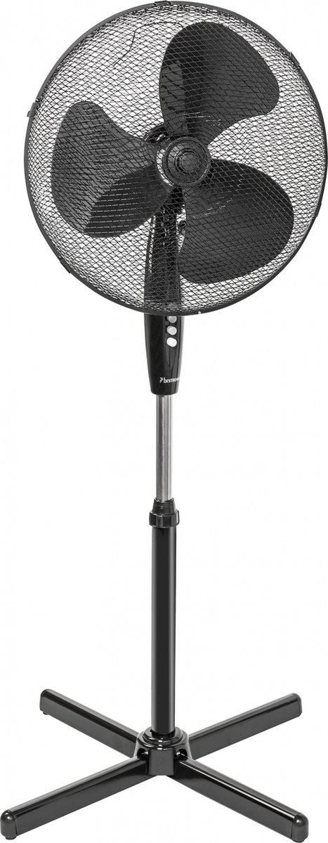 Bol.com BESTRON ASV45Z - Statiefventilator - Zwart aanbieding