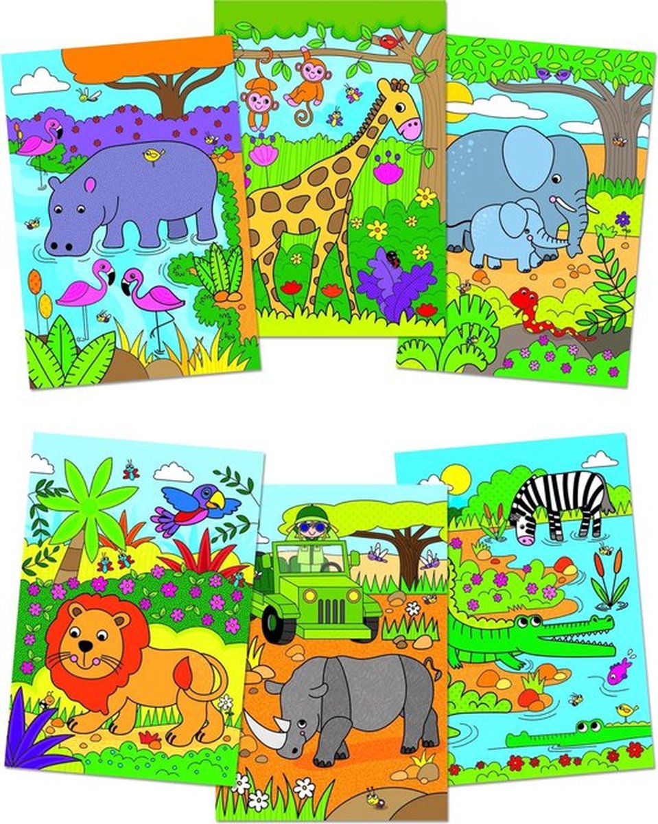 Galt Water Magic Kleurboek - Waterkleurboek voor onderweg - Vanaf 4 jaar — afbeelding 5