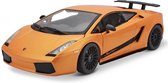 Maisto Auto Lamborghini Gallardo Superleggera 25 Cm Oranje