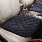 Housse de siège de voiture avant 1 pièce universelle - Accessoires de vêtements pour bébé de voiture - Housse de voiture - Protecteur de siège de voiture - Zwart - Peluche